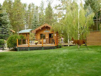 Silverwolf Log Chalets Coram Buitenkant foto