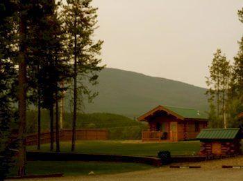 Silverwolf Log Chalets Coram Buitenkant foto