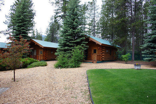 Silverwolf Log Chalets Coram Buitenkant foto