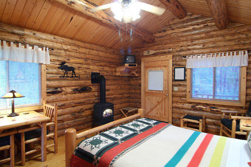Silverwolf Log Chalets Coram Buitenkant foto