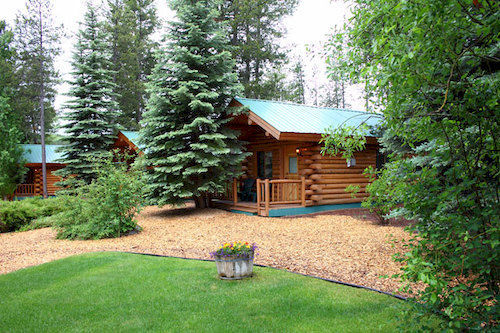 Silverwolf Log Chalets Coram Buitenkant foto